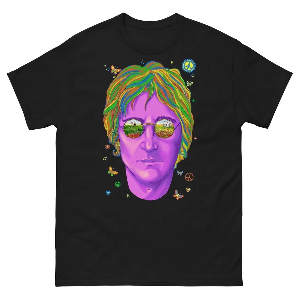 Imagine John Lennon Portrait T Shirt
